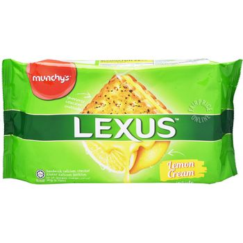 Munchy's Lexus Sandwich Calcium Crackers Lemon