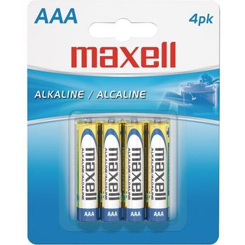 Maxell AAA Battery 4 Pack