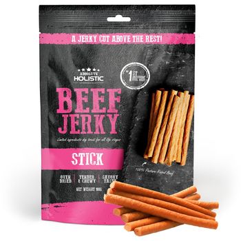 Absolute Holistic Beef Jerky Stick Dog Treats 100g