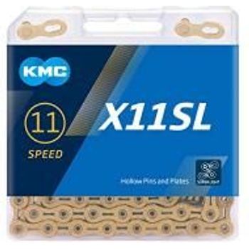 KMC X11sl Chain Ti-Ni Gold 118 Link
