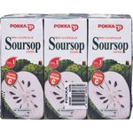 Pokka Soursop Drink 6 X 250ml