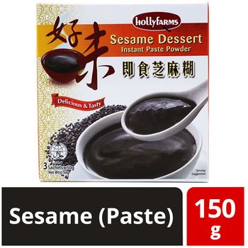 Hollyfarms Instant Dessert Powder Sesame Paste 150g