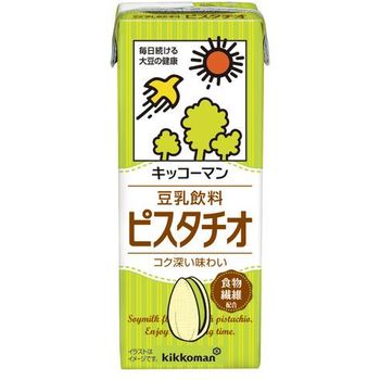 Kikkoman Soy Foods Soy Milk Beverage Pistachio 200ml