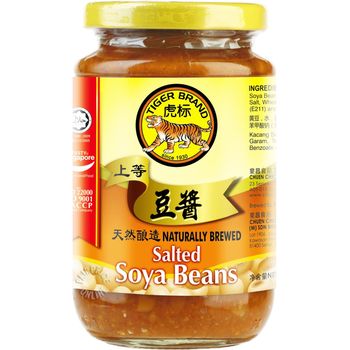 Tiger Brand Salted Black Soya Bean Paste 370ml