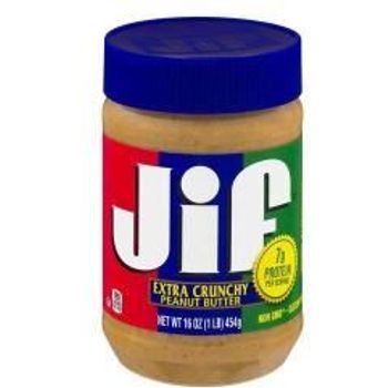 Jif Extra Crunchy Peanut Butter 454g
