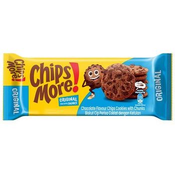 Chips More Chocolate Chips Cookies Original 163.2g | Biskut Coklat