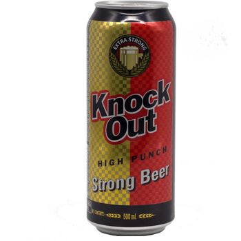Knock Out Strong Can Beer 500ml