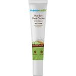 Mamaearth Bye Bye Dark Circles Under Eye Cream For Dark Circles With Cucumber And Peptide 20ml