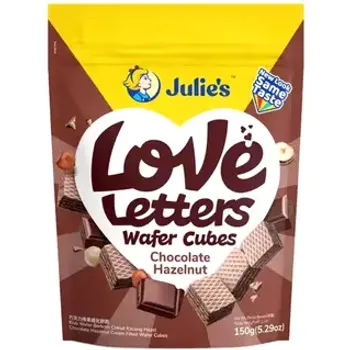 Julie's Wafer Chocolate Hazelnut 150g