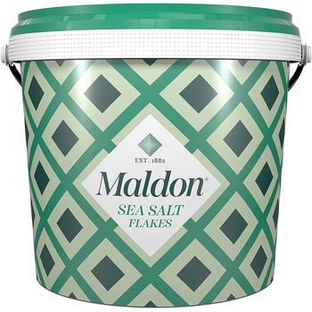 Maldon - Gourmet Seasoning, Pyramid Crystals Sea Salt Flakes (1.4kg)