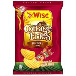 Wise Cottage Fries Barbeku Bbq Crinkle Cut Crunchier 160g