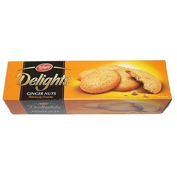 Tiffany Ginger Crunchy Biscuit Nut Flavour 200g