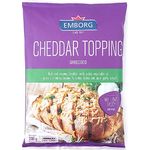 Emborg Shredded White Cheddar Topping 200g
