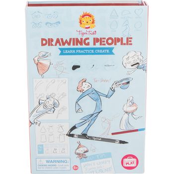 Tiger Tribe Drawing People Kit