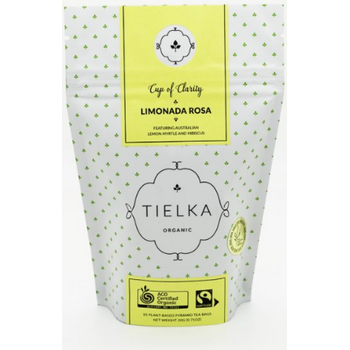Tielka Pyramid Infusers Limonada Rosa Herbal Tea 10 Pack