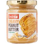 Frezfruta Creamy Peanut Butter - No Sugar Added 225g
