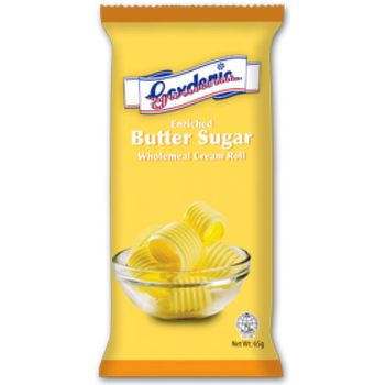 Gardenia Butter Sugar Wholemeal Cream Roll 65g