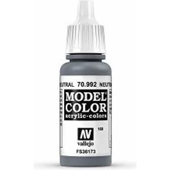 Vallejo Acrylic Paint Neutral Grey
