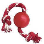 Kong Ball On Rope Small Red