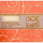 Soil and Earth Saffron & Honey Soap 125g