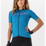 Ale Cycling Prr Green Road Women Jersey Light Blue
