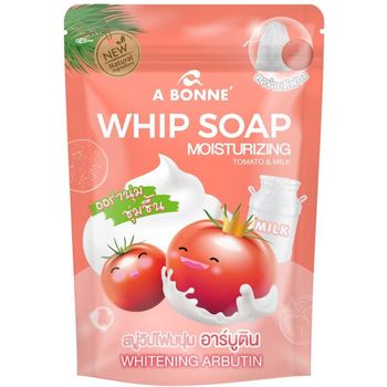 A Bonne Whip Soap Moisturizing Tomato 100g