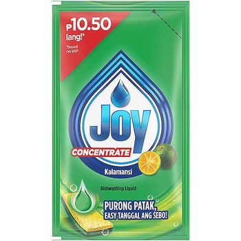 Joy Dishwashing Liquid Concentrate Sachet Kalamansi 40ml