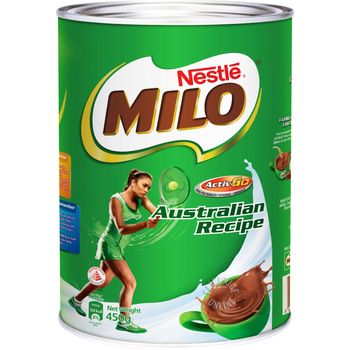 Nestle Milo Instant Chocolate Malt Powder Australian Recipe 450g
