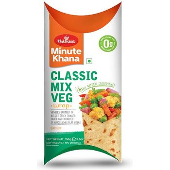 Haldiram's Classic Mix Veg Wrap 156g