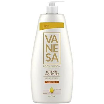 Vanesa Body Lotion Intense Moisture With SPF 15 Almond Oil 400ml