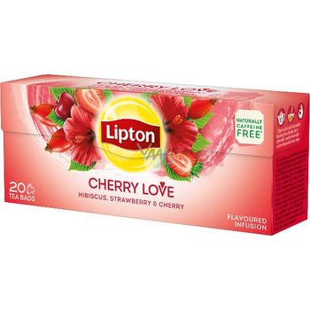 Lipton Cherry Love Infusion Tea bags 20pcs 36g
