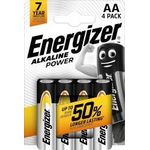 Alkaline Battery Aa 1.5 V Power 4blister