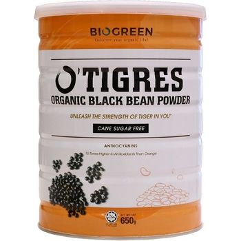 Biogreen o'Tigres Black Bean Powder Cane Sugar 650g