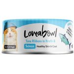 Loveabowl Cat Canned Food Tuna Ribbons With Salmon In Broth 70g