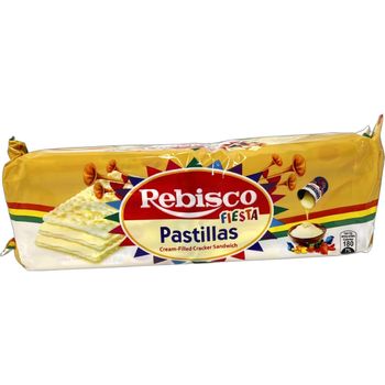 Rebisco Fiesta Pastillas Cream Filled Cracker Sandwich 320g