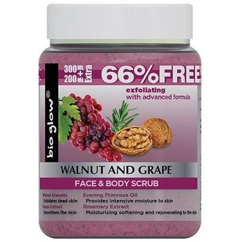 Bio Glow Walnut And Grape Body And Face Scrub 400ml