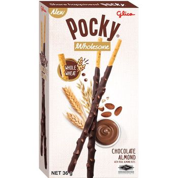 Glico Pocky Wholesome Chocolate Cream With Almonds 36g