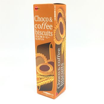 Bourbon Chocolate And Coffee Biscuits 24pcs 108g