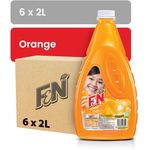 F&N Orange Cordial 6 x 2L