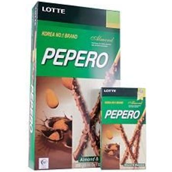 Lotte Almond Pepero Pack Of 8