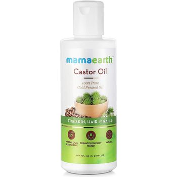Mamaearth Pure Castor Oil Cold Pressed 150ml