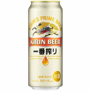 Kirin Ichiban Shibori Beer Can 500ml