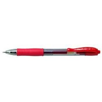 Pilot G207 Retractable Gel Rollerball 0.7mm Red