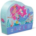 Crocodile Creek Mermaid Dreams Mini Jigsaw Puzzle 12 Pieces For Kids Ages 2 Years & Up