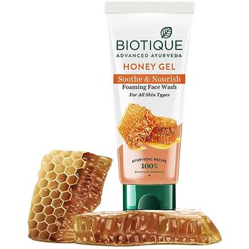 Biotique Soothe And Nourishing Foaming Face Wash Honey Gel 100ml