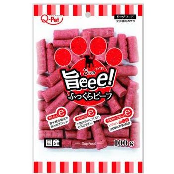 Kyushu Dog Treats Yummy ee! Fluffy Beef 100g