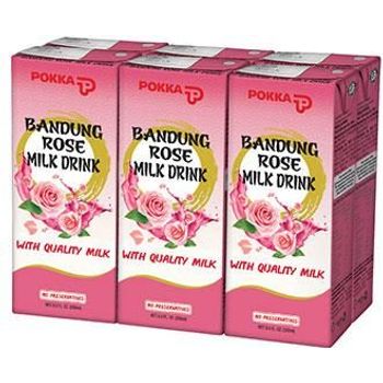 Pokka Bandung Rose Milk 6Sachets 250ml