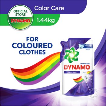 Dynamo Power Gel Laundry Detergent Refill Color Care 1.44L