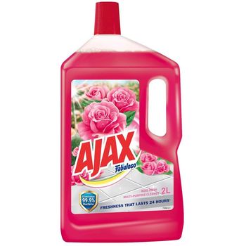 AJAX FABULOSO MULTIPURPOSE CLEANER ROSE FRESH 2L