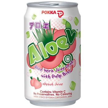 Pokka Aloe vera with peach 300ml